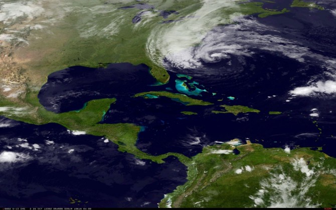 east coast US hurricane