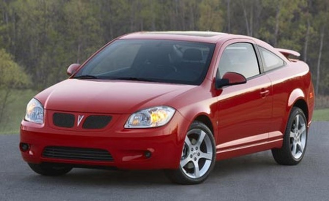 The 2007 Pontiac G5 is among the 780,000 cars recalled by GM over an ignition defect blamed for six deaths. 