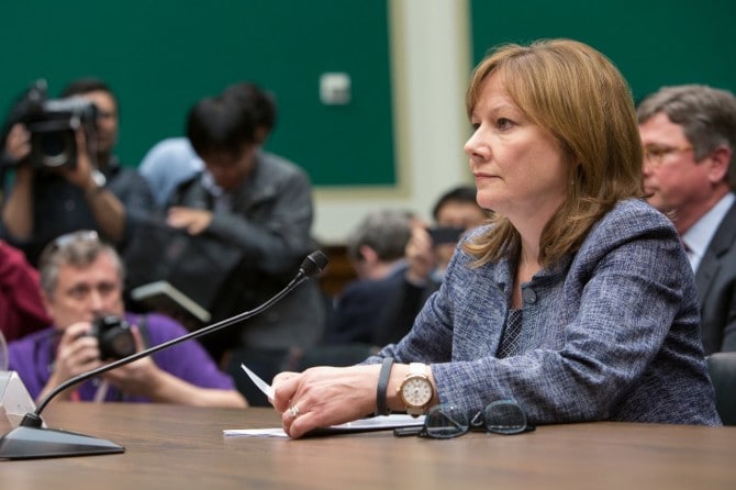 GM CEO Mary Barra testified on Capitol Hill that she doesn't know why her company waited a decade to publicly acknowledge a deadly ignition switch problem. Photo by Mark Finkenstaedt for General Motors.
