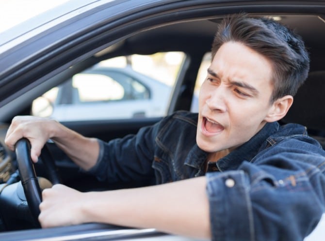 Aggressive driving is to blame in 66 percent of accident fatalities, statistics show.