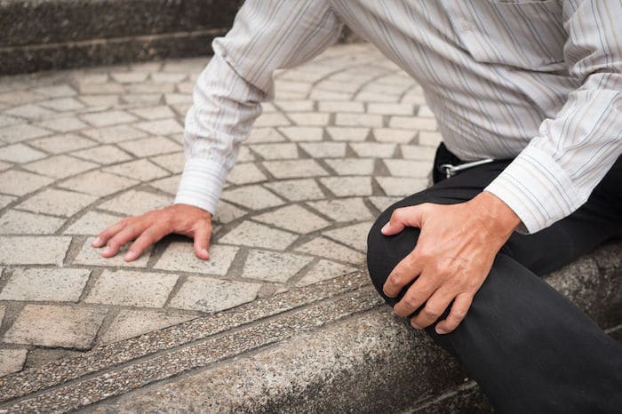 slip and fall lawsuit proving fault