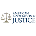 American Association for Justice badge