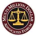 Multi-Million Dollar Advocates Forum badge