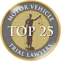 Top 25 Motor Vehicle Trial Lawyers badge