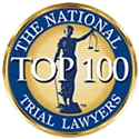 The National Trial Lawyers Top 100 badge
