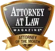 Attorney at Law Magazine - Attorney of The Month Award.