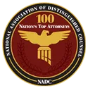 National Association of Dealer Counsel 100 Nation's Top Attorneys badge