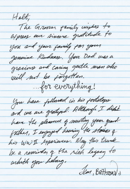 Client note