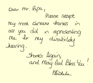 Client note