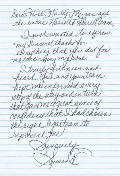 Client note