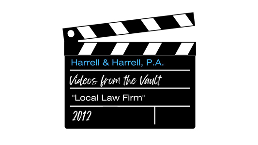 Harrell & Harrell is a Local Law Firm – 2012